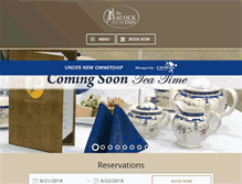 Tablet Screenshot of peacockinn.com